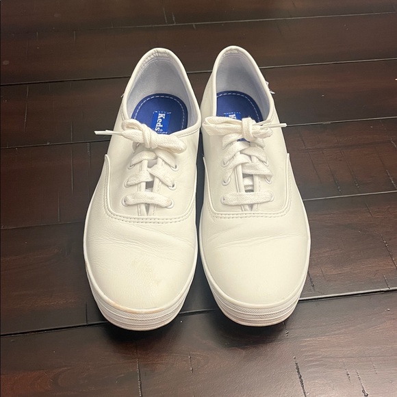 Keds Shoes Sneakers Leather Lo white Womens Size 9 - Picture 8 of 15